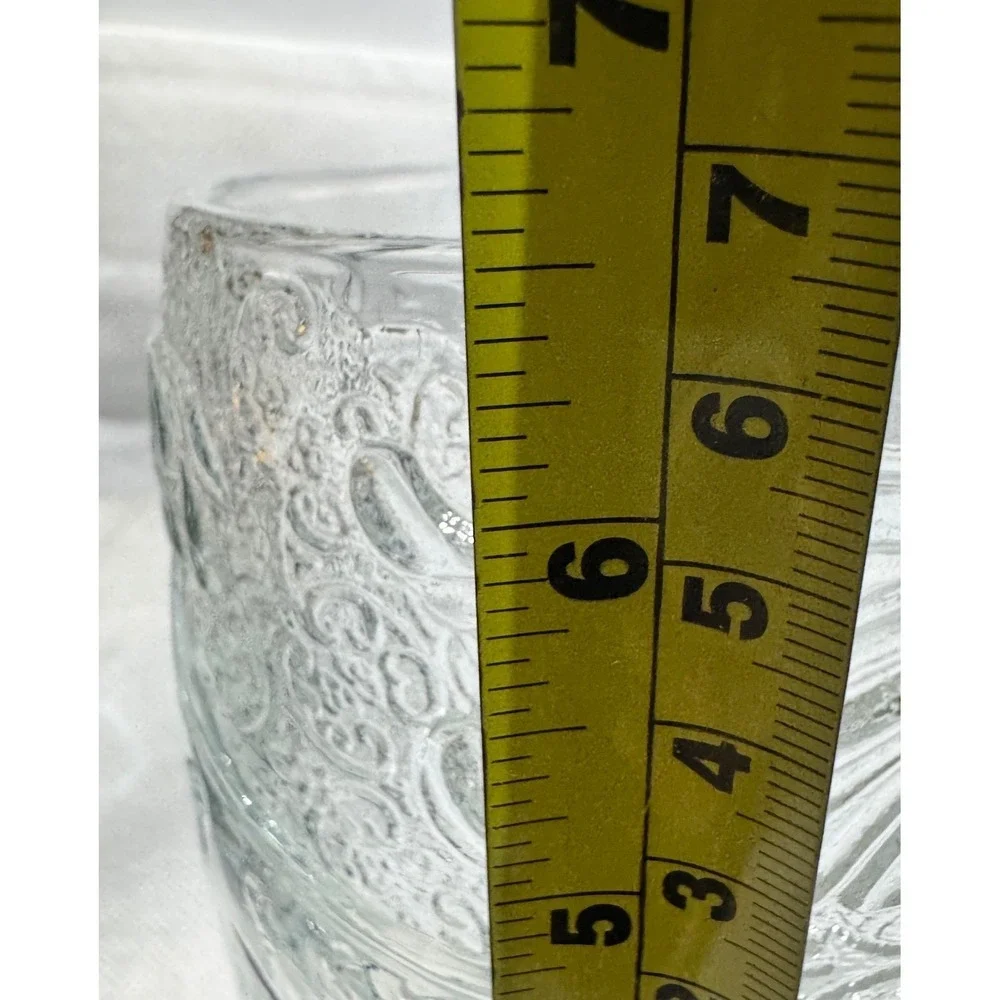 Excalibur Las Vegas Knight Helmet Souvenir Glass Mug Medieval Clear 6in